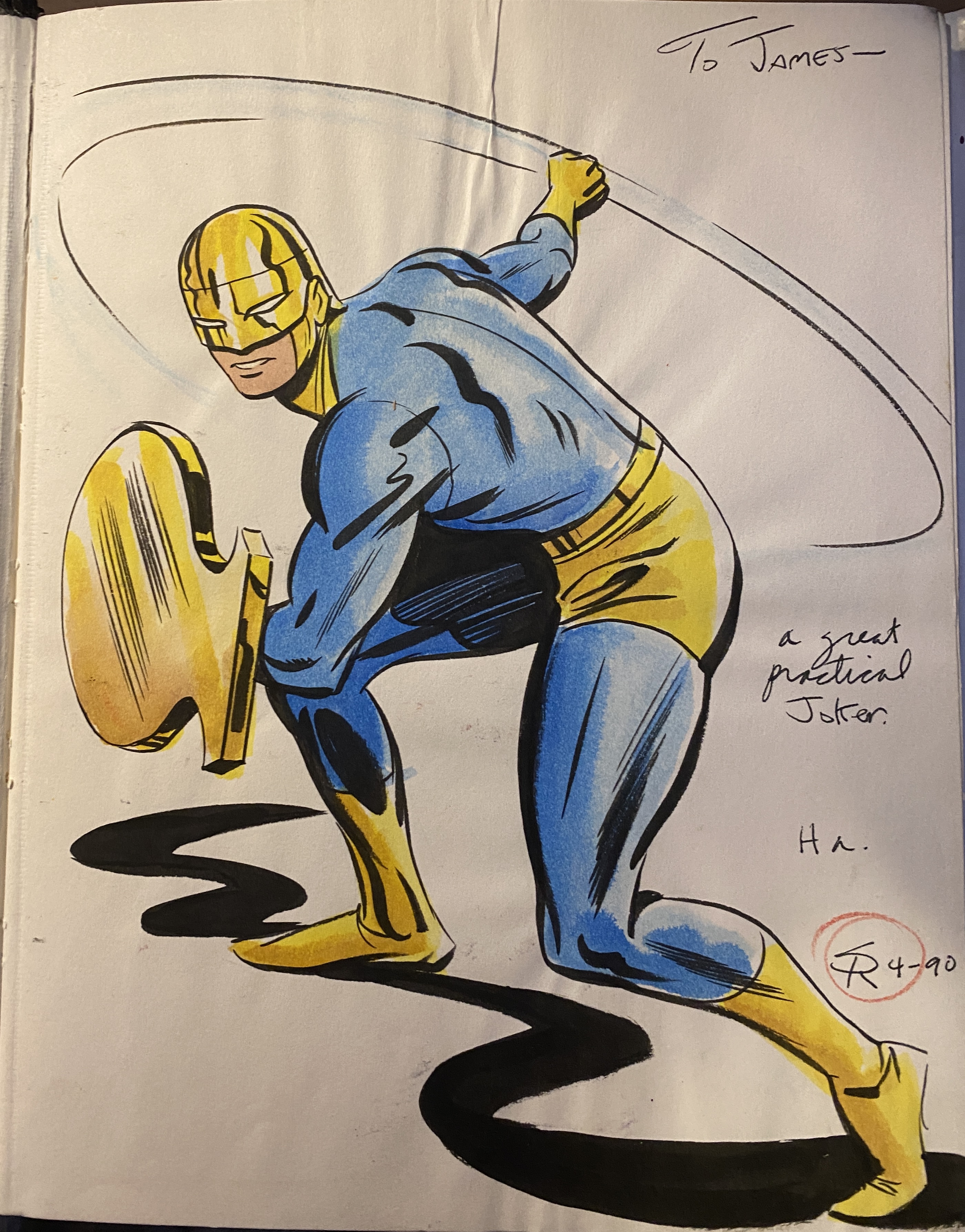 Steve Rude does The Guardian