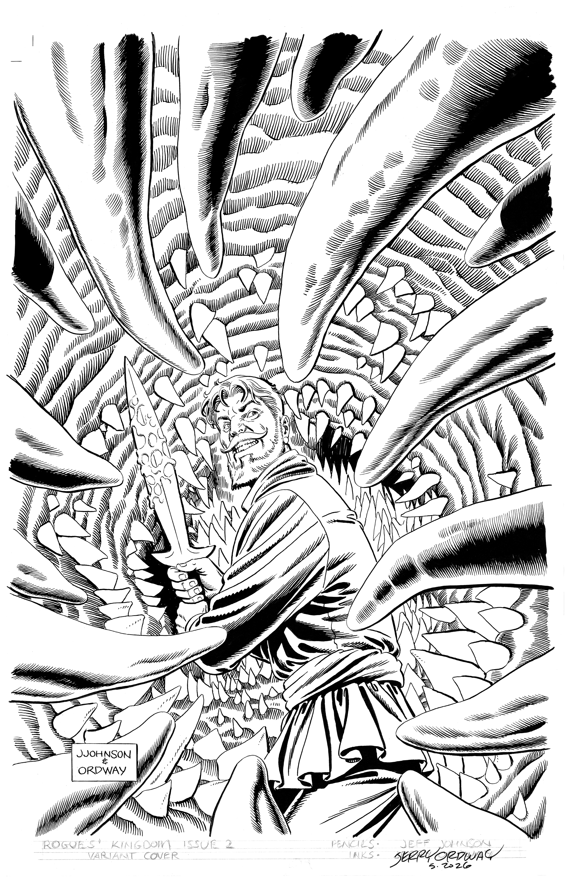 Rogues' Kingdom Varient with Ordway Inks!!